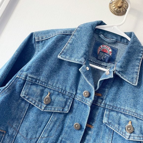 Vintage Canyon River Blues Denim Jacket | Size 8 - Picture 4 of 10